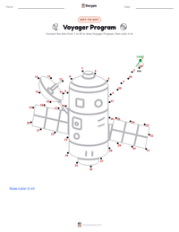 Voyager Program printable worksheet preview