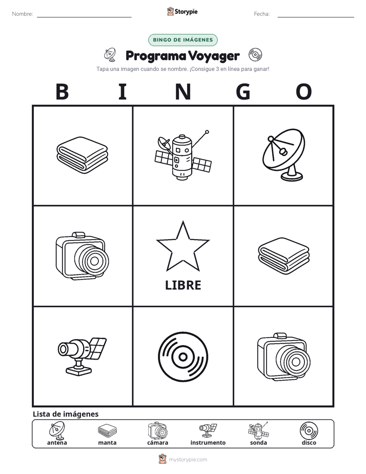 Bingo de Imágenes