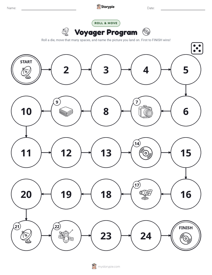 Roll & Move Game