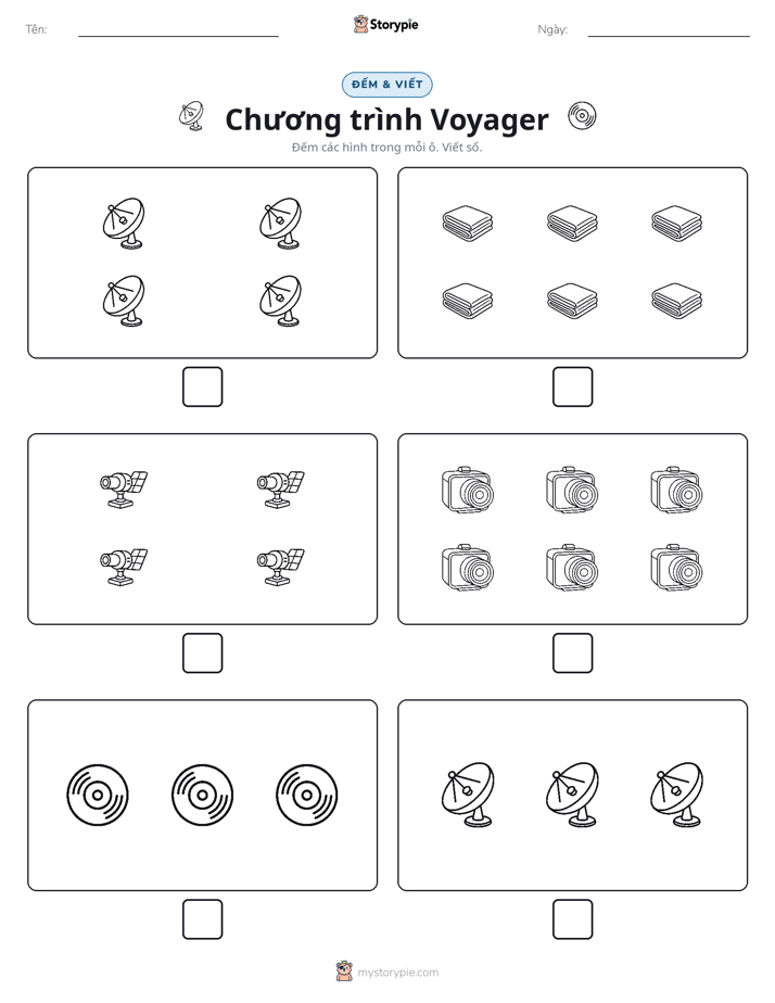 Đếm & Viết