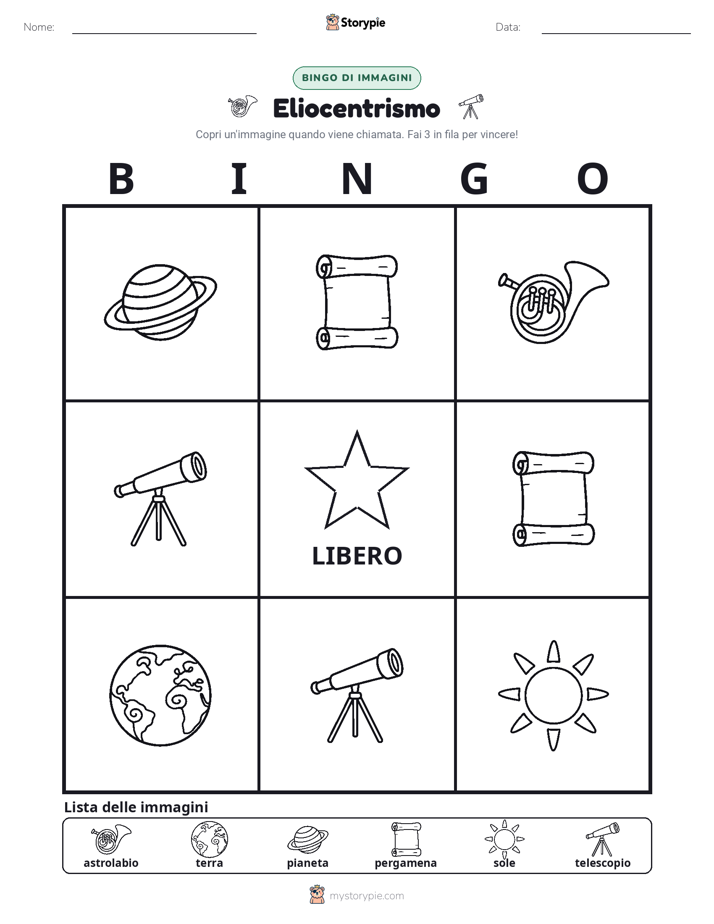 Bingo delle Immagini