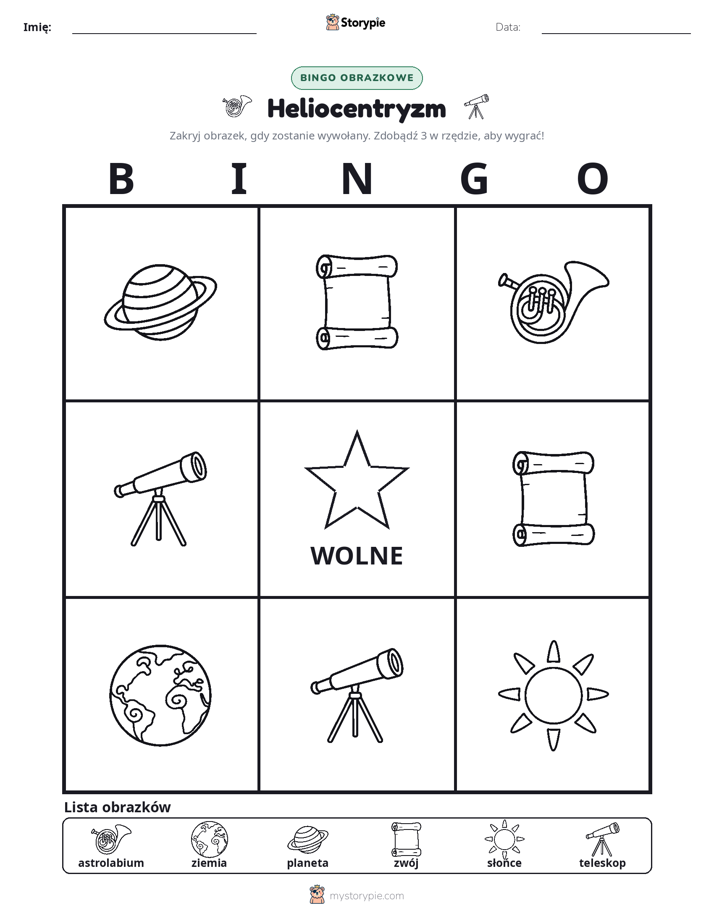 Bingo obrazkowe