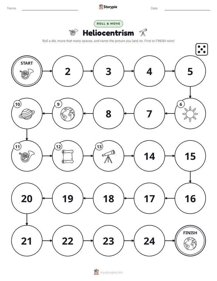 Roll & Move Game