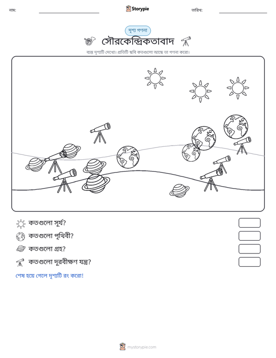 গণনা দৃশ্য