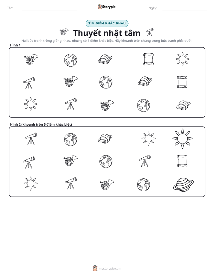Tìm Sự Khác Biệt