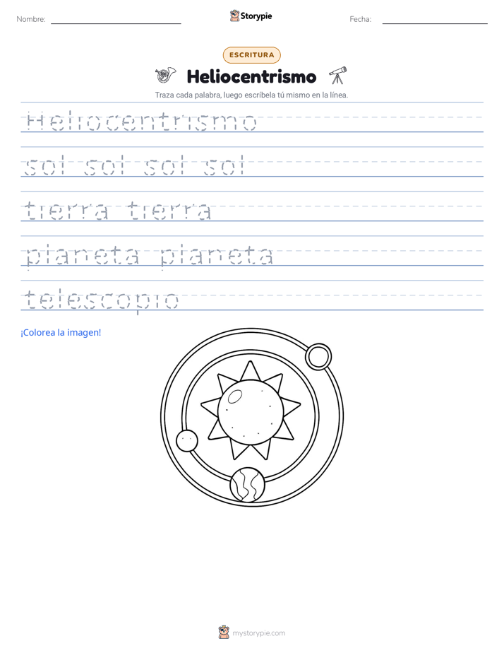 Práctica de Escritura