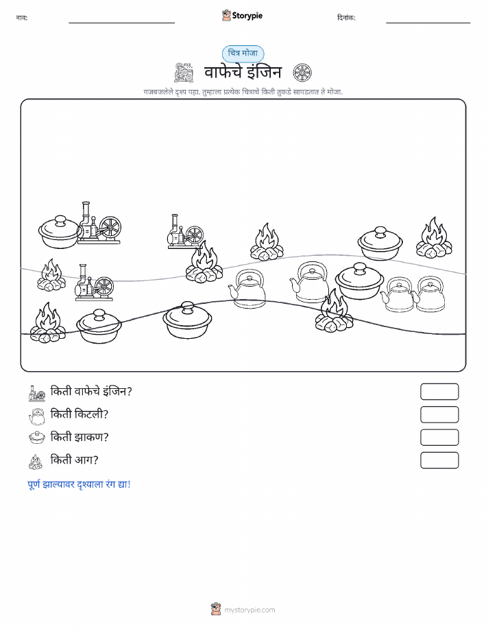 गणना दृश्य