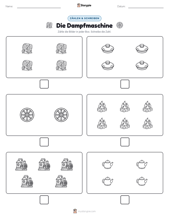 Zählen & Schreiben