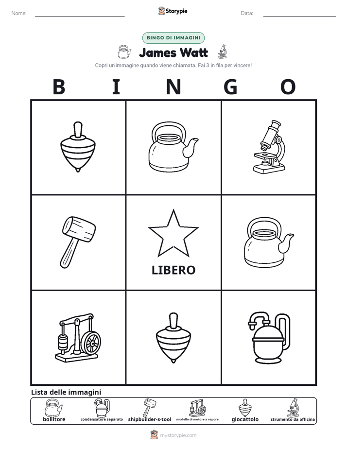 Bingo delle Immagini