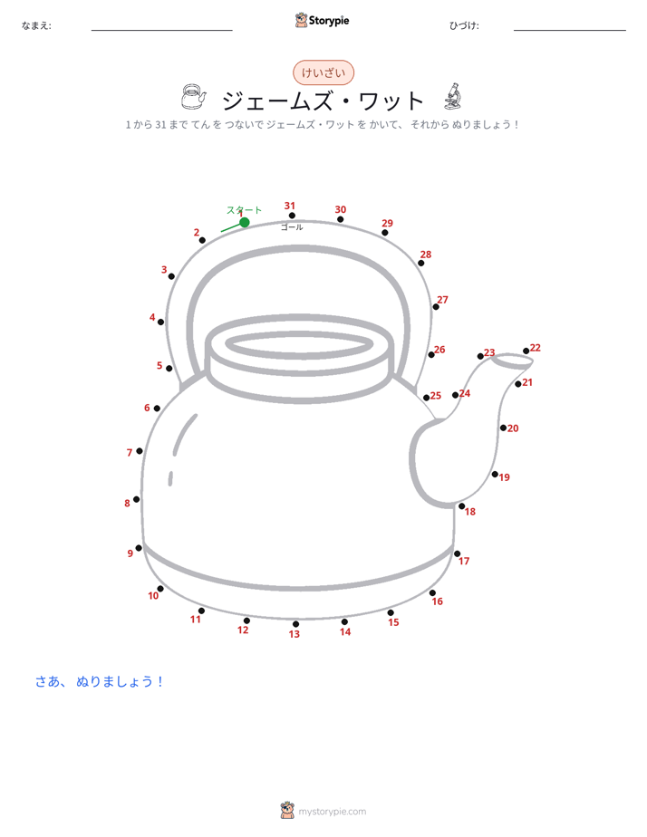 点つなぎ