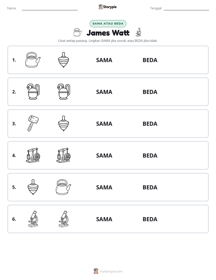 Sama atau Berbeda