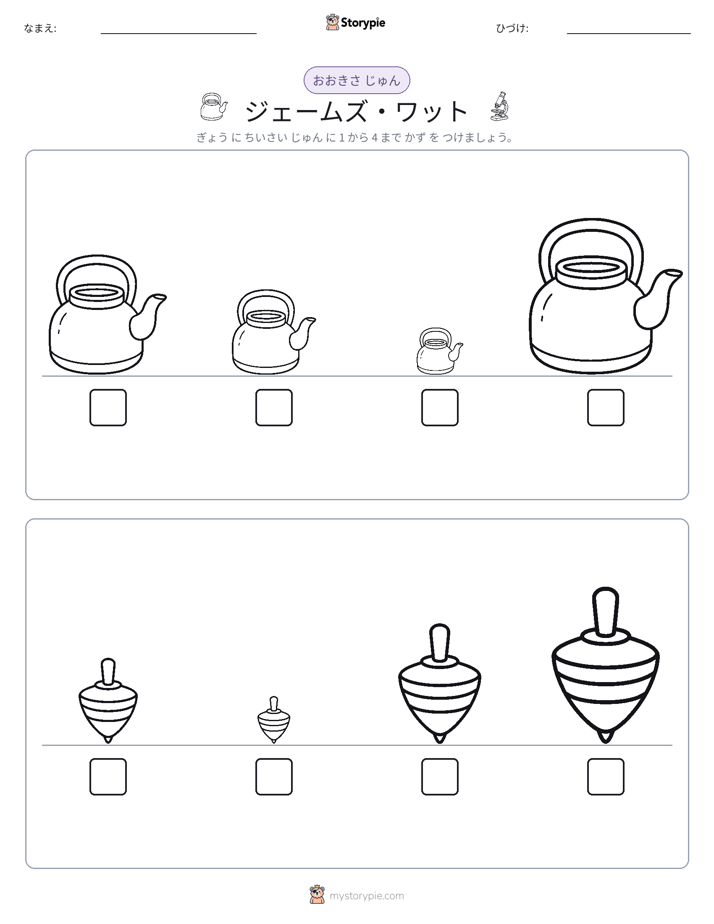 サイズ順