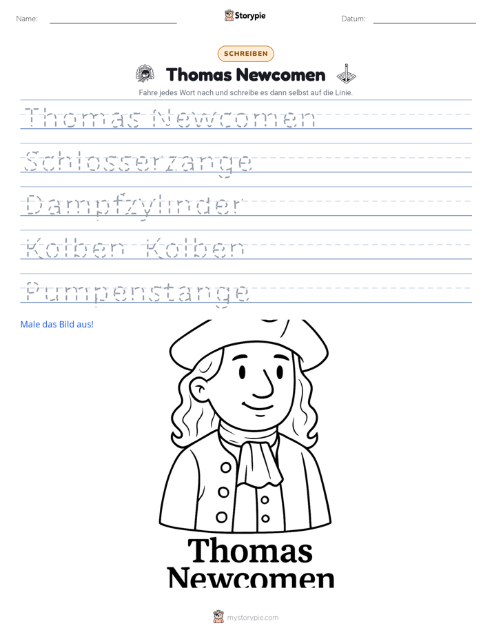 Schreibübung