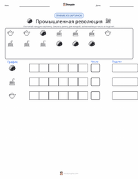 Промышленная революция предварительный просмотр распечатываемого рабочего листа