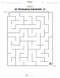 Anteprima della scheda stampabile di Rivoluzione Industriale