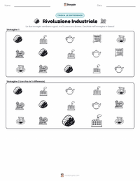Anteprima della scheda stampabile di Rivoluzione Industriale
