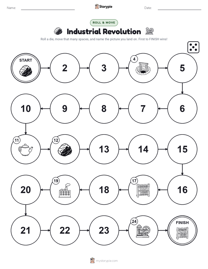 Roll & Move Game