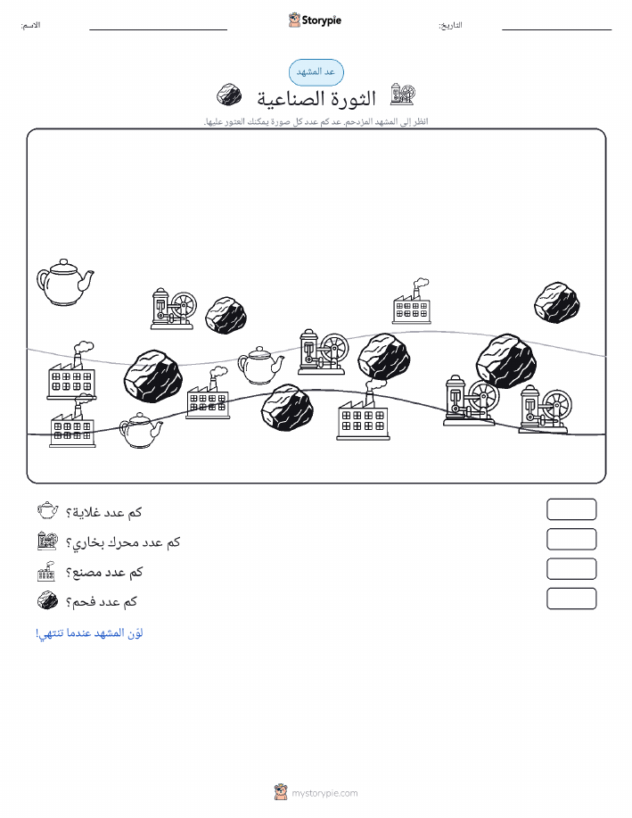 مشهد العد