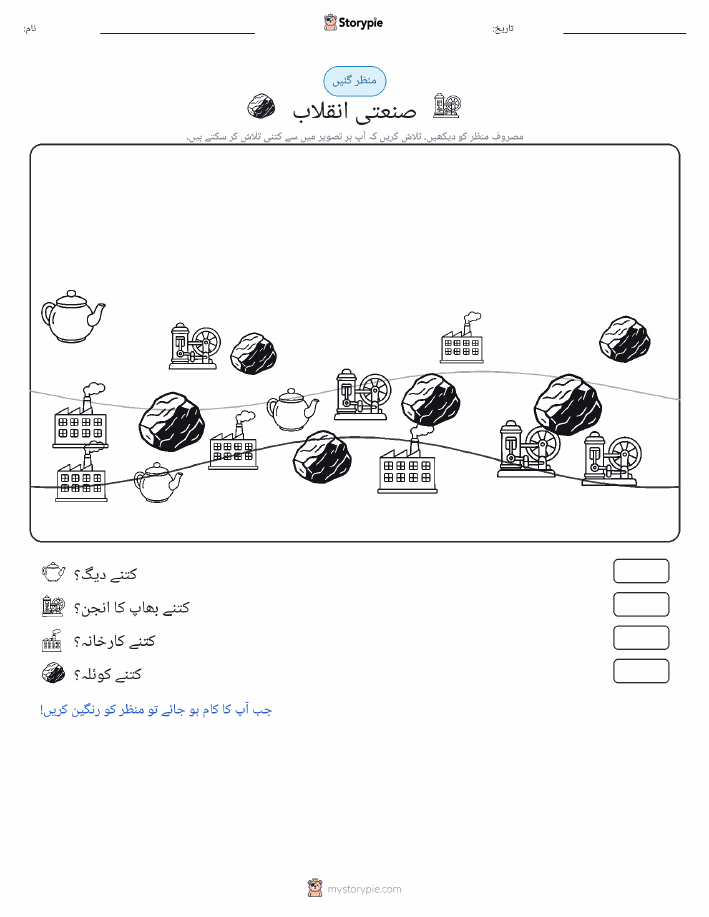 گنتی کا منظر