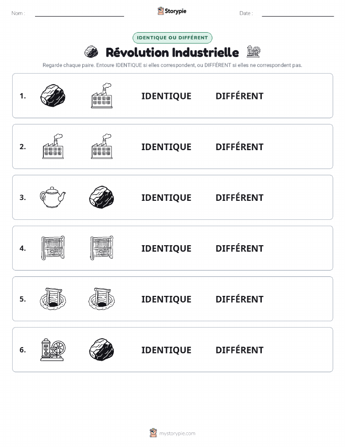 Identique ou Différent