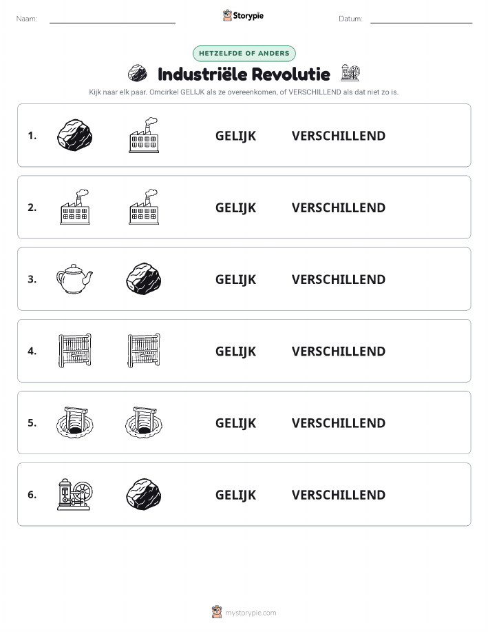 Zelfde of Verschillend