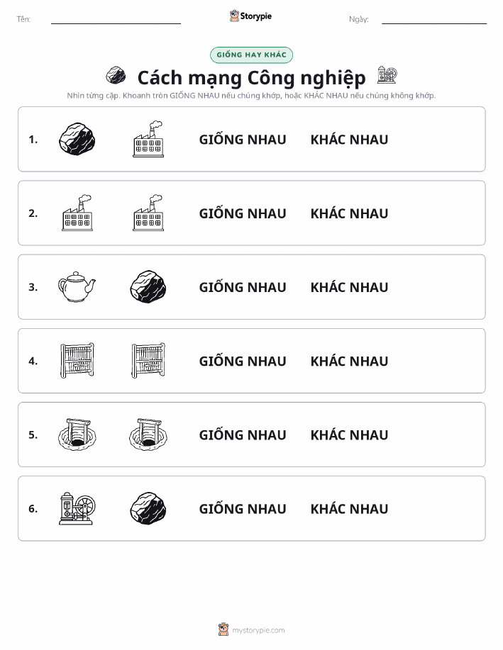 Giống Hay Khác