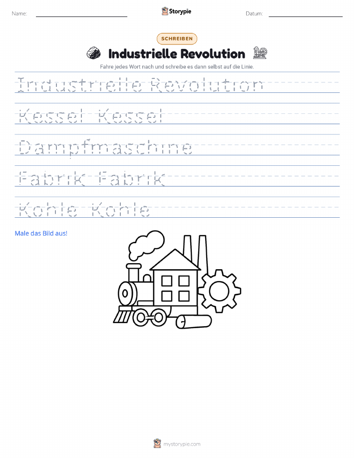Schreibübung