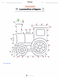 Anteprima della scheda stampabile di Locomotiva