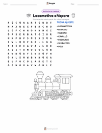 Anteprima della scheda stampabile di Locomotiva