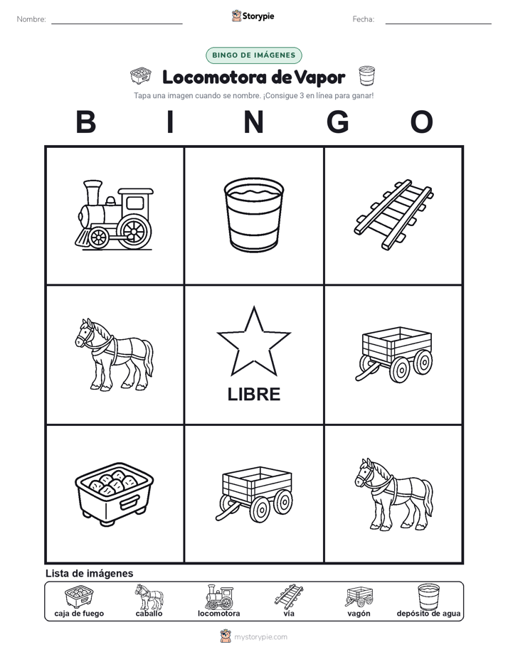 Bingo de Imágenes