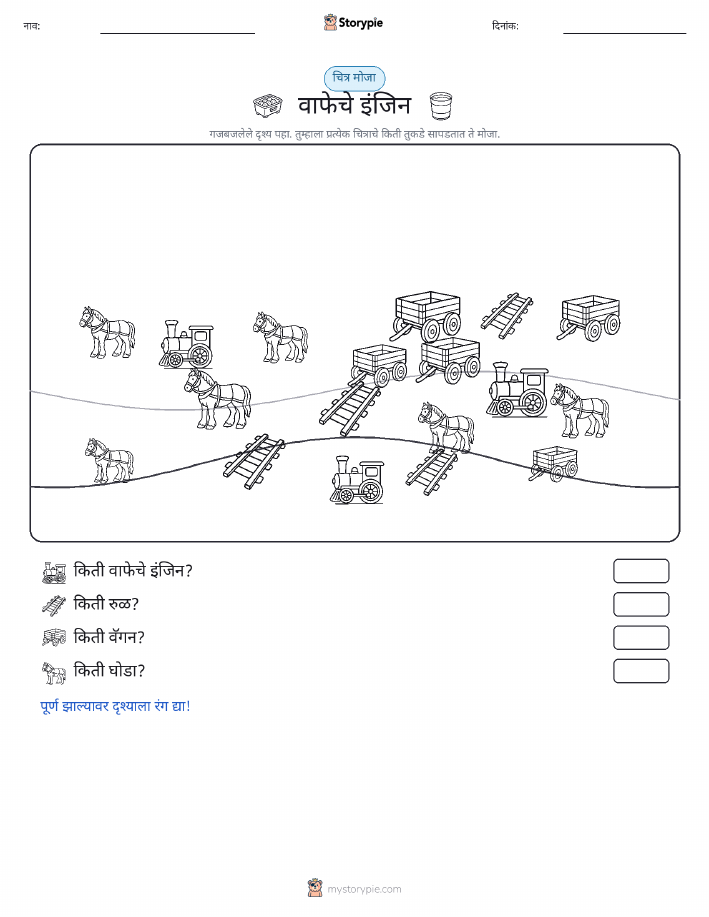गणना दृश्य