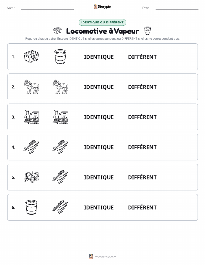 Identique ou Différent