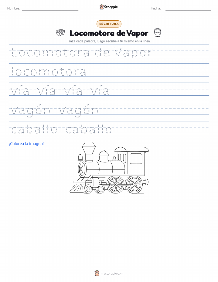 Práctica de Escritura