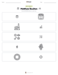 Matthew Boulton printable worksheet preview