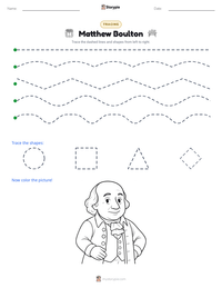 Matthew Boulton printable worksheet preview