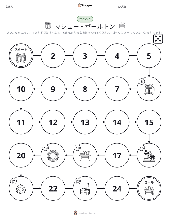 ロール＆ムーブゲーム