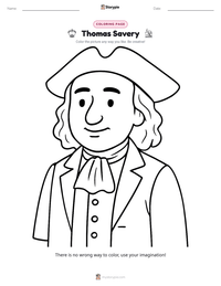 Thomas Savery printable worksheet preview
