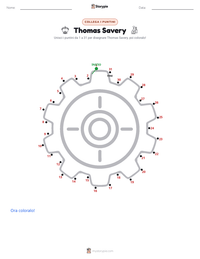 Anteprima della scheda stampabile di Thomas Savery