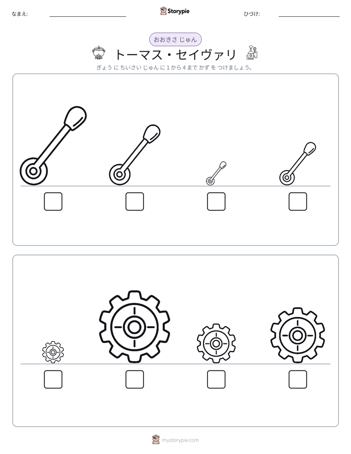 サイズ順