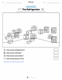 The Refrigerator printable worksheet preview