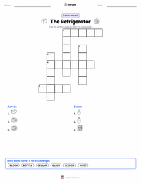 The Refrigerator printable worksheet preview