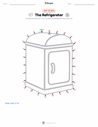 The Refrigerator printable worksheet preview