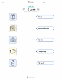 Tài liệu in sẵn Tủ lạnh cho trẻ em