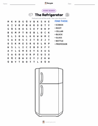 The Refrigerator printable worksheet preview
