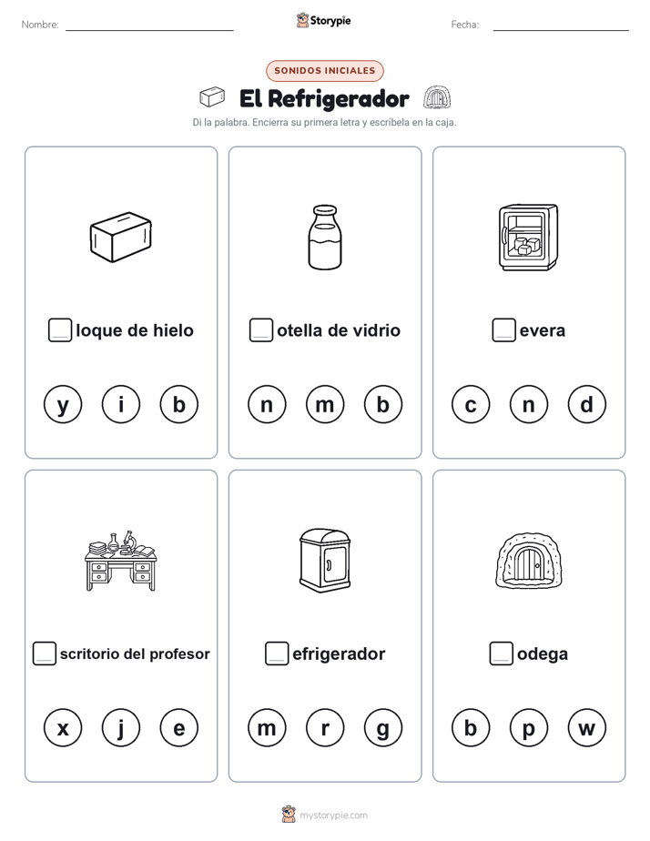 Sonidos Iniciales