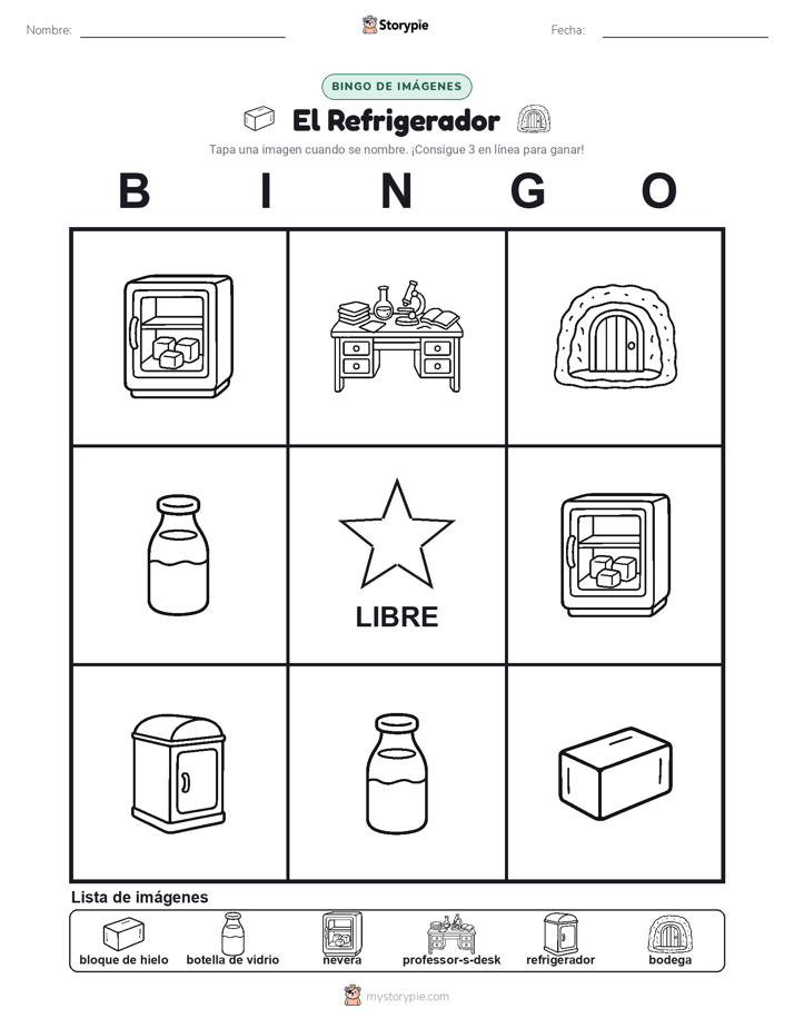 Bingo de Imágenes