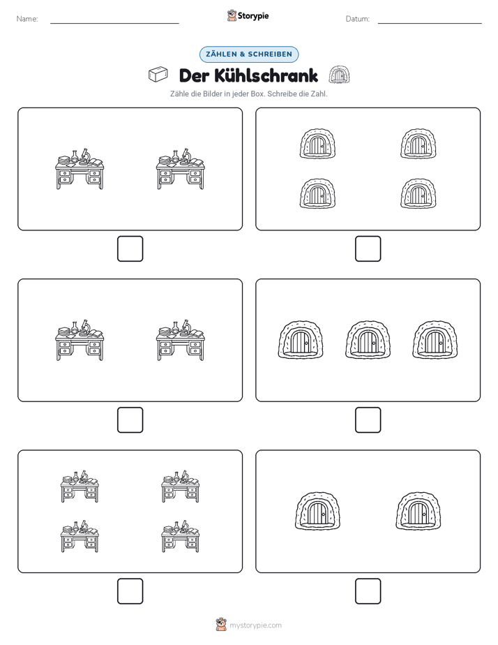 Zählen & Schreiben