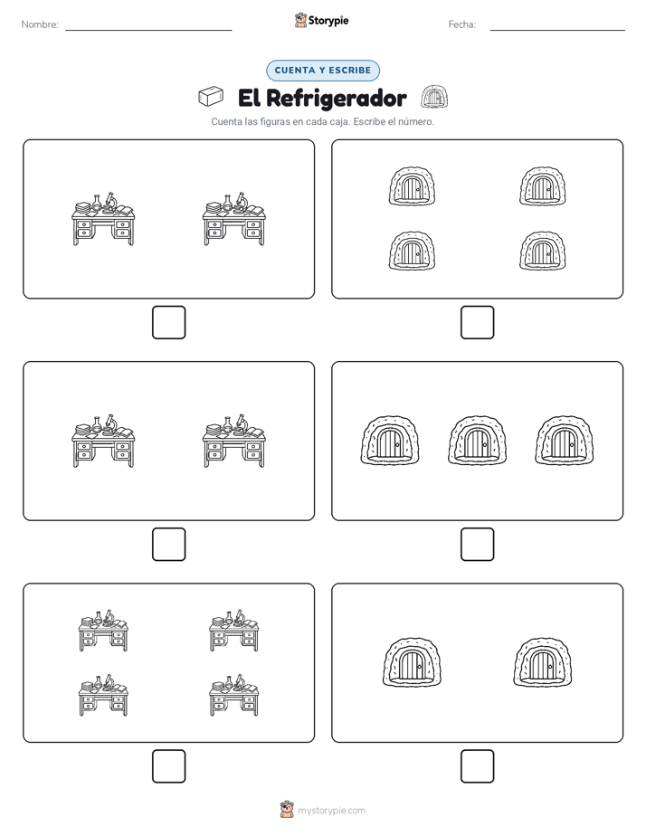 Cuenta y Escribe