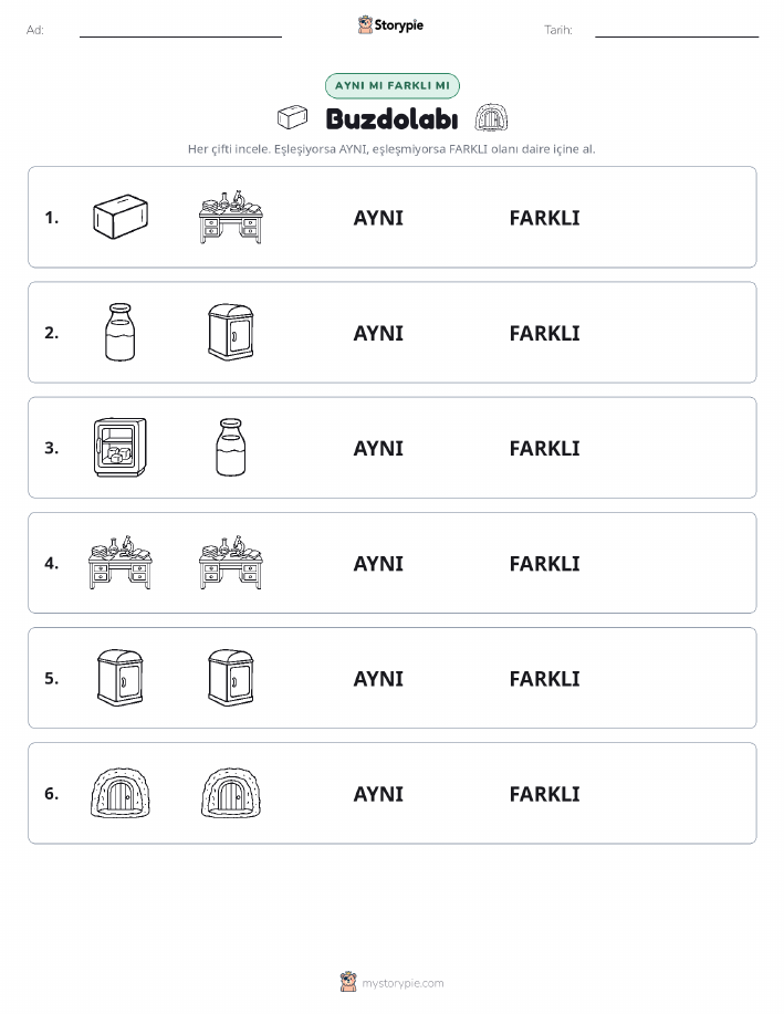 Aynı mı Farklı mı