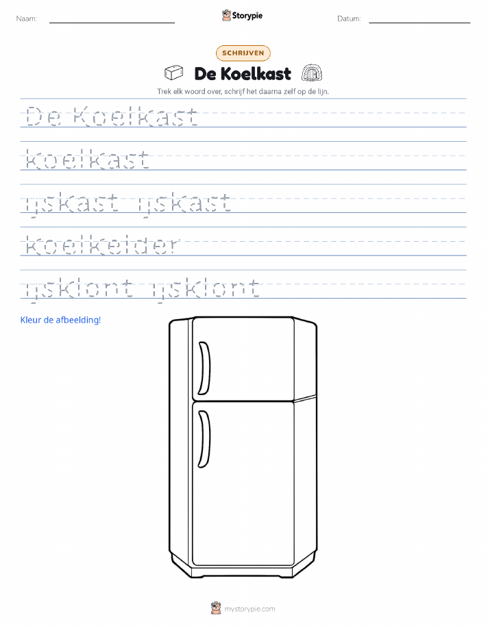 Schrijf Oefening